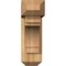 Ekena Millwork Merced Craftsman Rough Sawn Bracket w/ Offset Brace, Western Red Cedar, 6"W x 18"D x 18"H BKT0604X18X18MRC04RWR - alternate 4